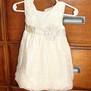 Savannah Size 12M Ivory Tulle Dress